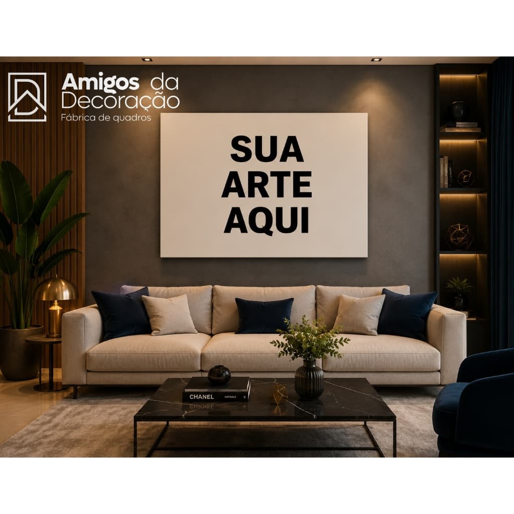Quadros Placa Decorativa 90x70 cm Personalizada com Sua Foto | Família, Casamento, Casal, Pet, Bebê, Amigos | Impressão