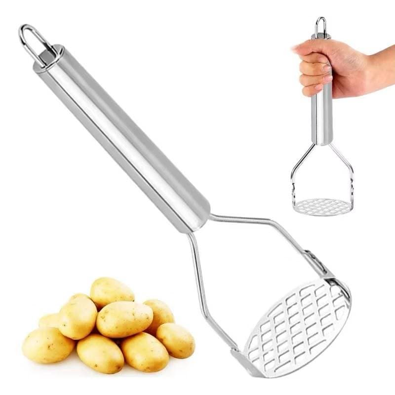 Amassador Batatas Legumes Feijão Aço Inox