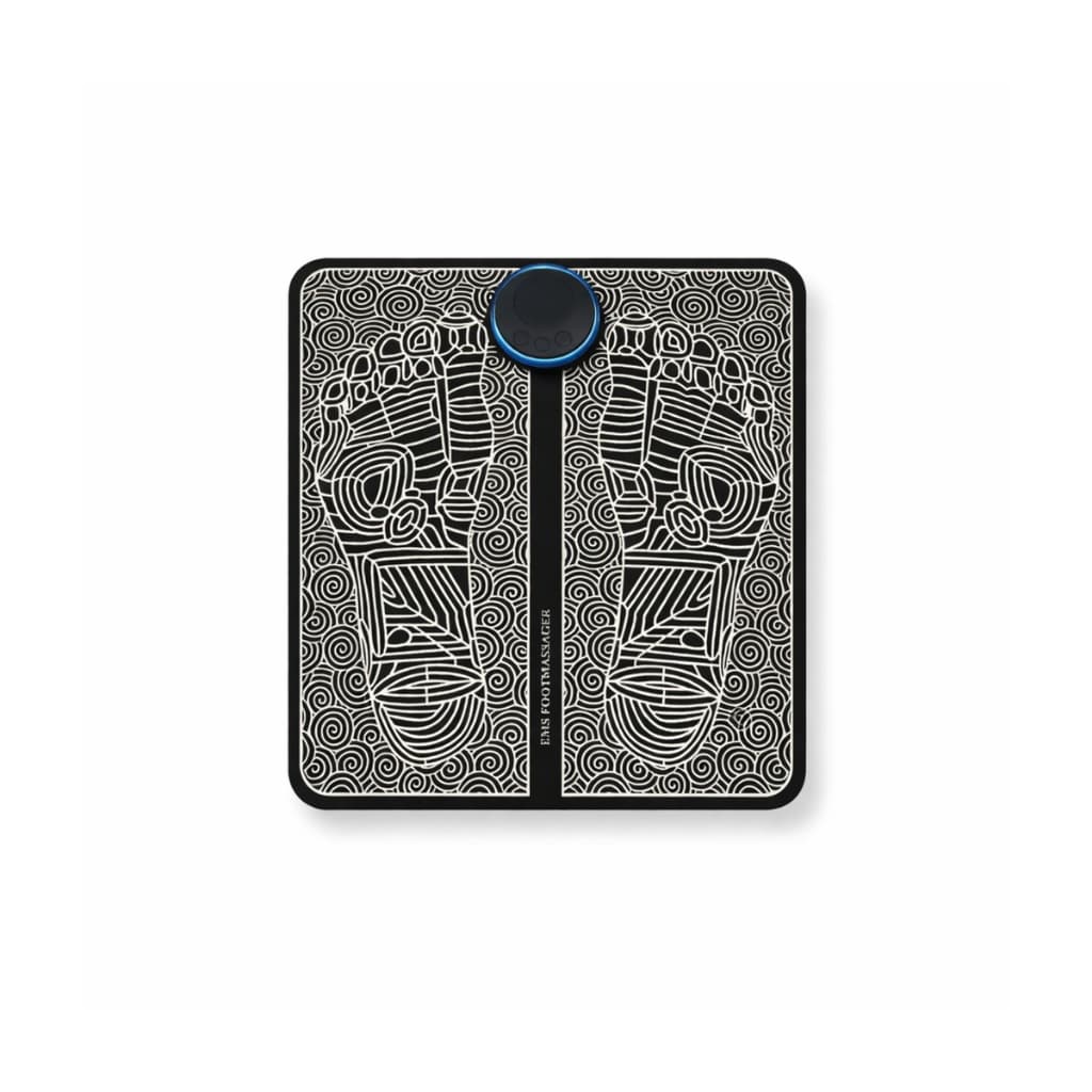 Massageador EMS Para Pés e Pernas Recarregável USB Relaxante Portátil