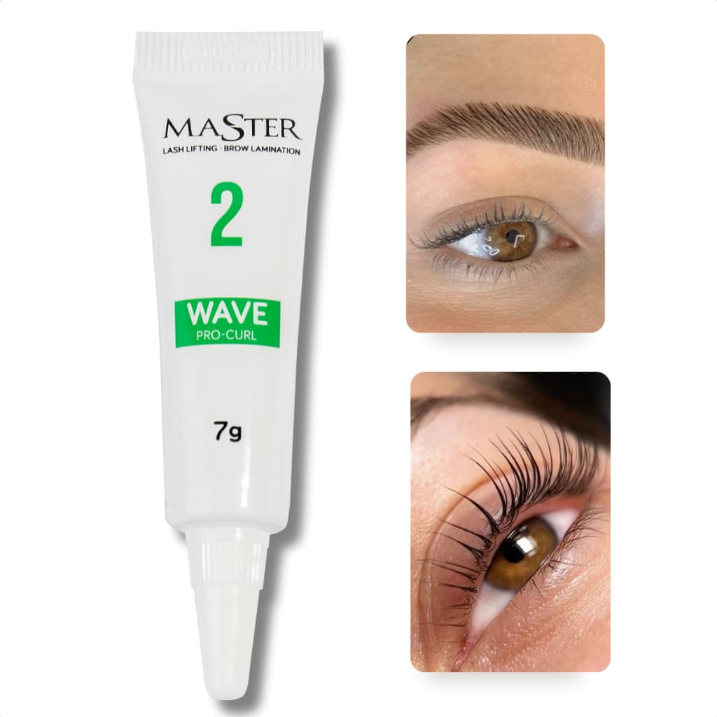 Lash Lifting e Brow Lamination Master Wave Curl Passo 2 7g Neutralizante Profissional