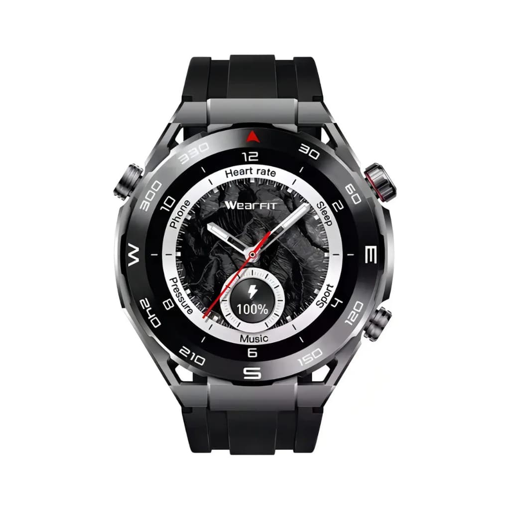 Smartwatch WearFit Relógio Inteligente Bluetooth Tela HD Monitor Cardíaco Esportivo