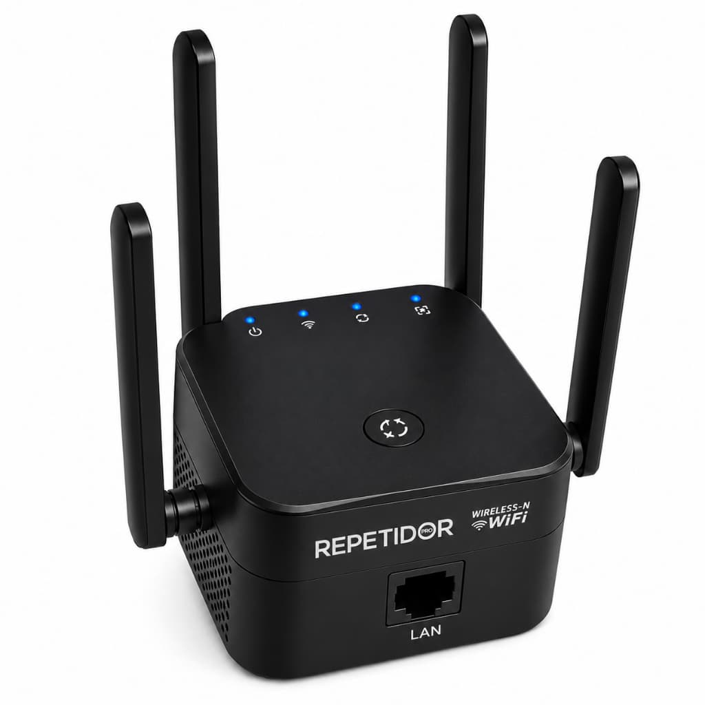 Repetidor Amplificador Sinal Wifi Roteador Internet 300mbps