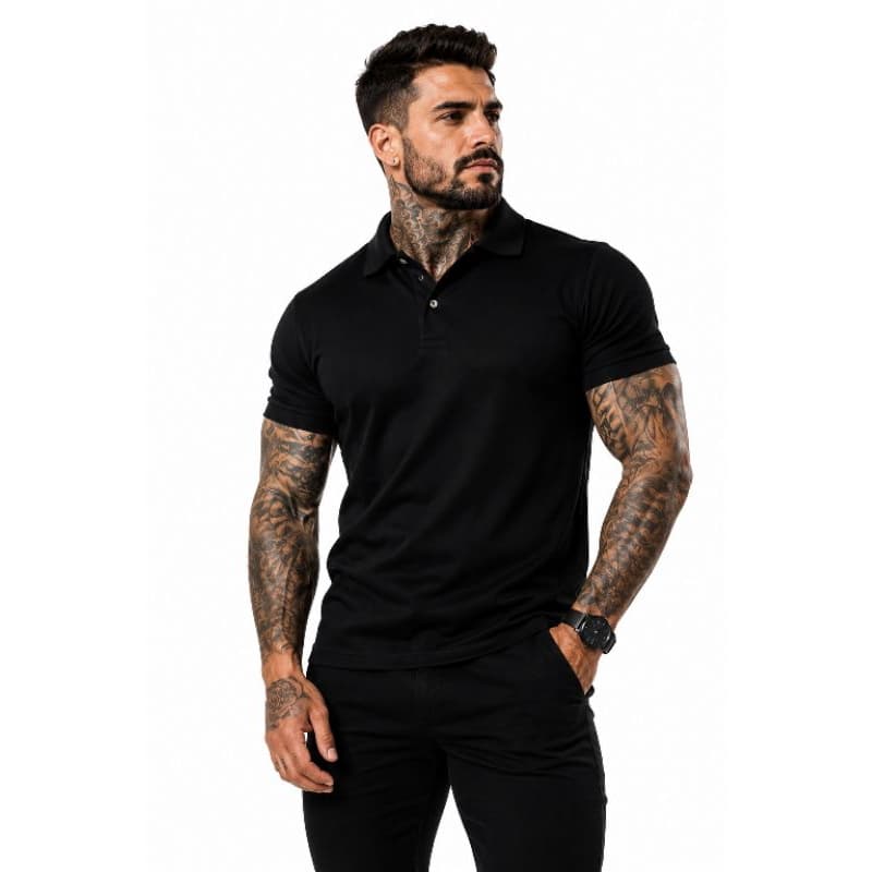 CAMISETA PARA PEAO FESTA ELEGANTE OTIMO CAIMENTO CONFORTAVEL ALGODAO