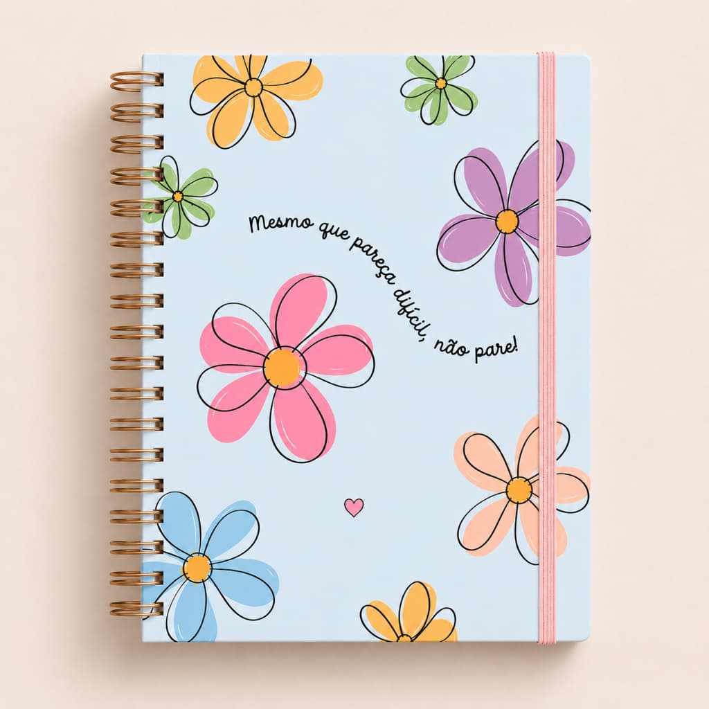 Agenda 2027 Capa Dura - Floral