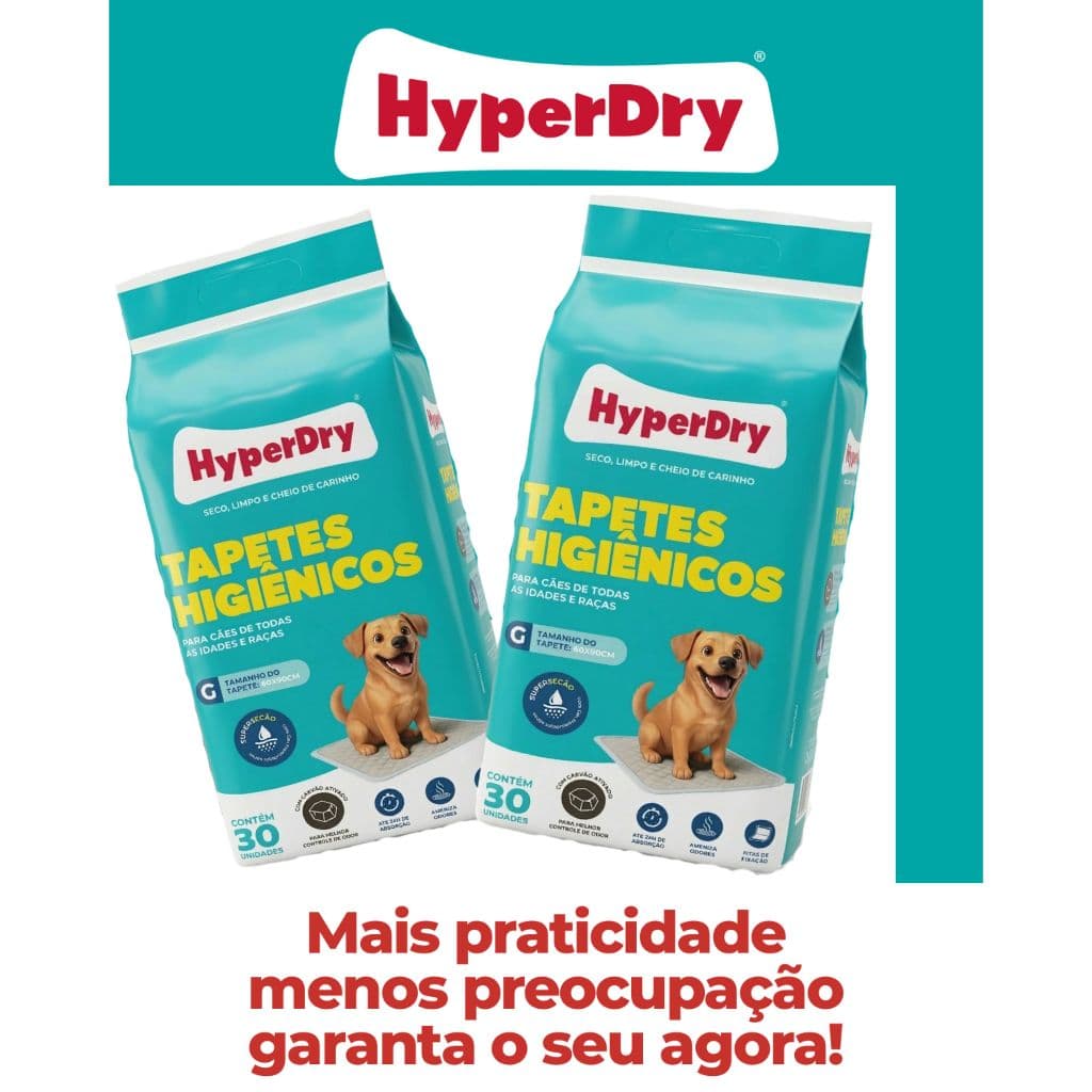Super Kit 60 Tapetes Higiênicos Pet 60x60cm (2 Pacotes) - Máxima Absorção Sem Vazamentos