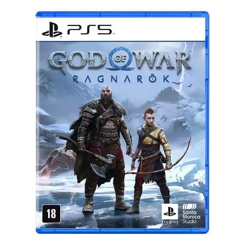 Jogo God Of War Ragnarok PS5 Edição Padrão Físico