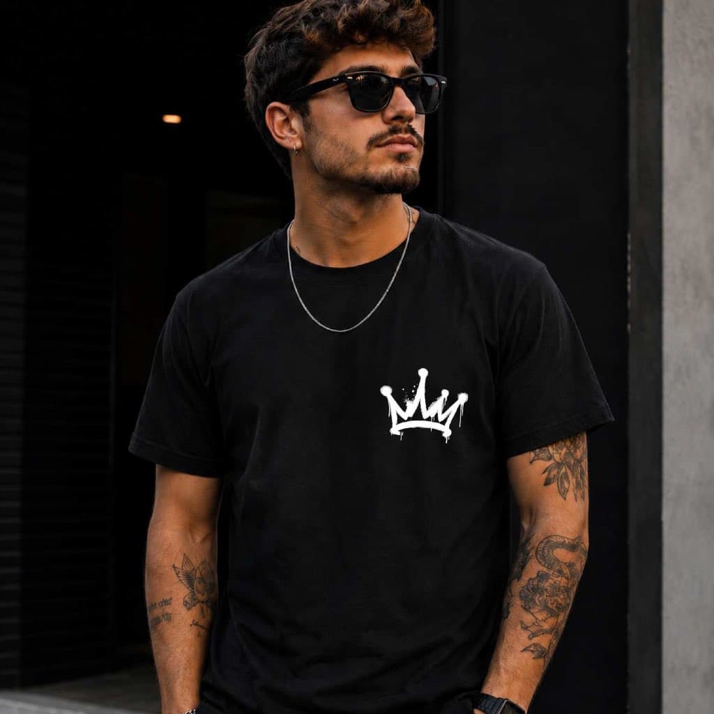 Camiseta Deus é rei god Blessed Jesus católica cristã evangélica amém fé prêmio confortável leve macia estilosa