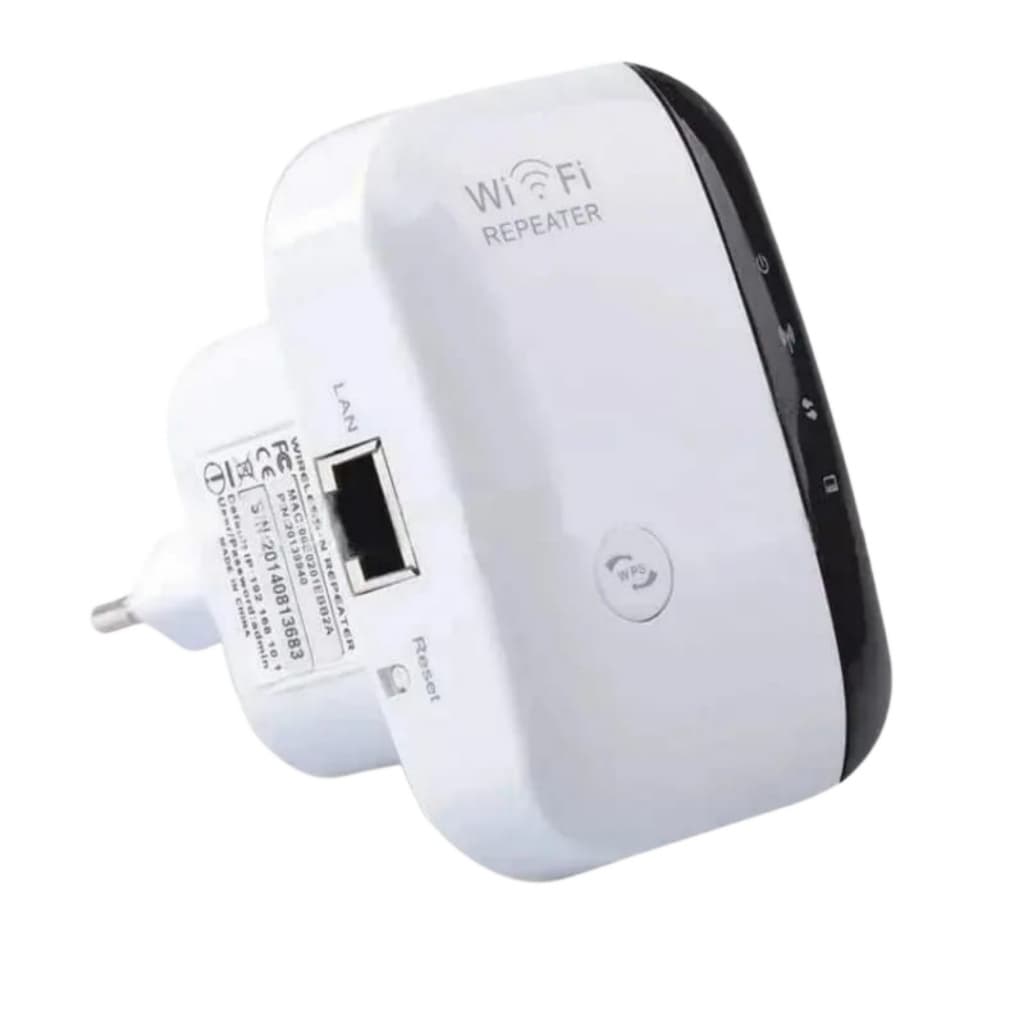 Extensor Repetidor De Sinal Wi-Fi Wireless 150Mbps Com Entrada LAN RJ45