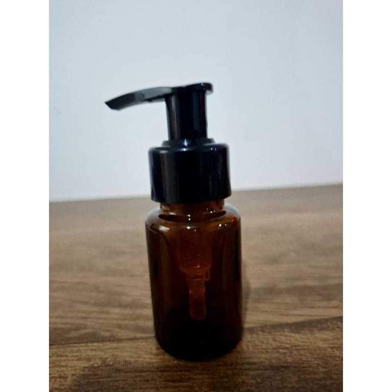 80 vidros âmbar 40ml com válvulas pump ou spray