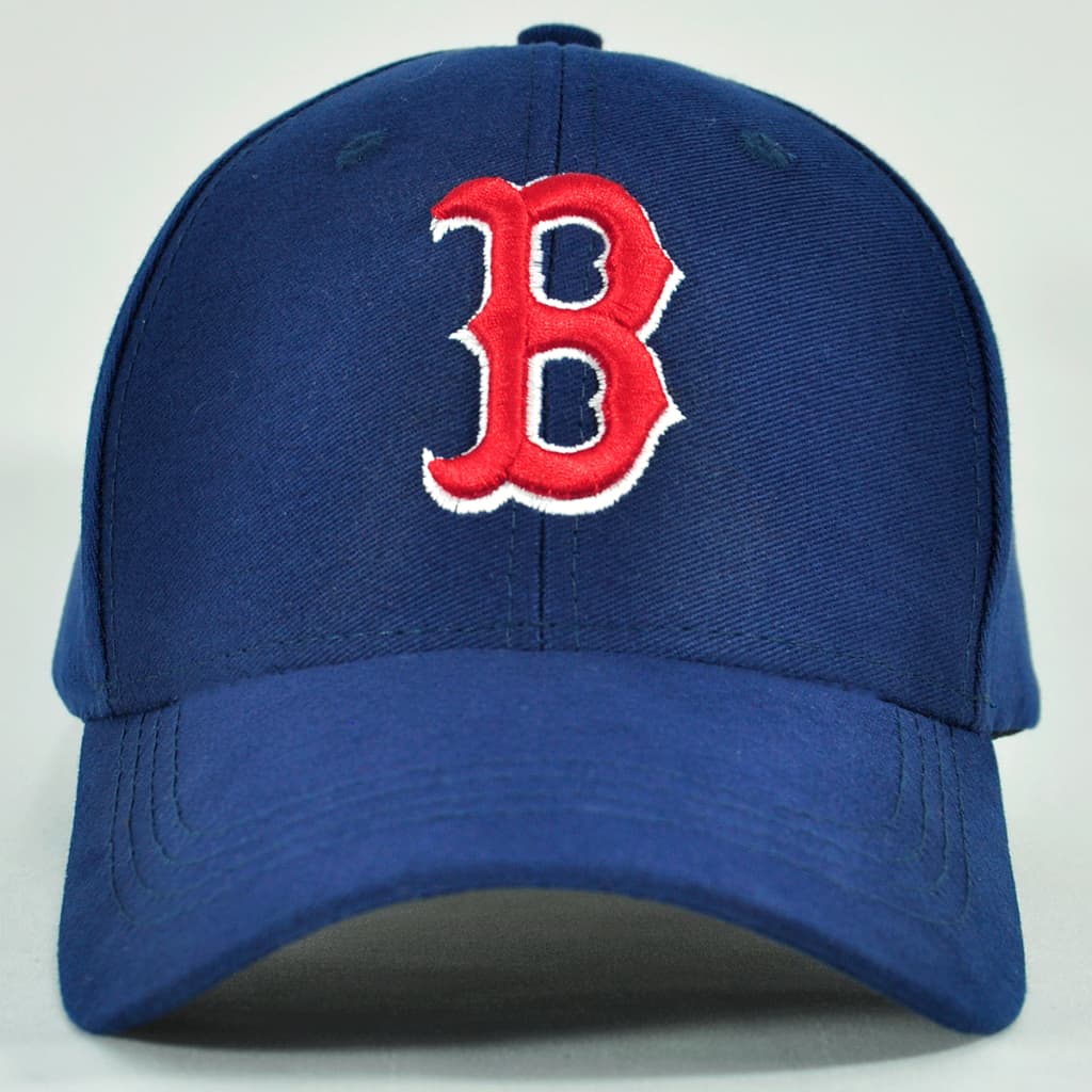 Boné Baseball Aba Curva Bordado Letra B Estilo Esportivo Retrô Universitário Casual Clássico Premium