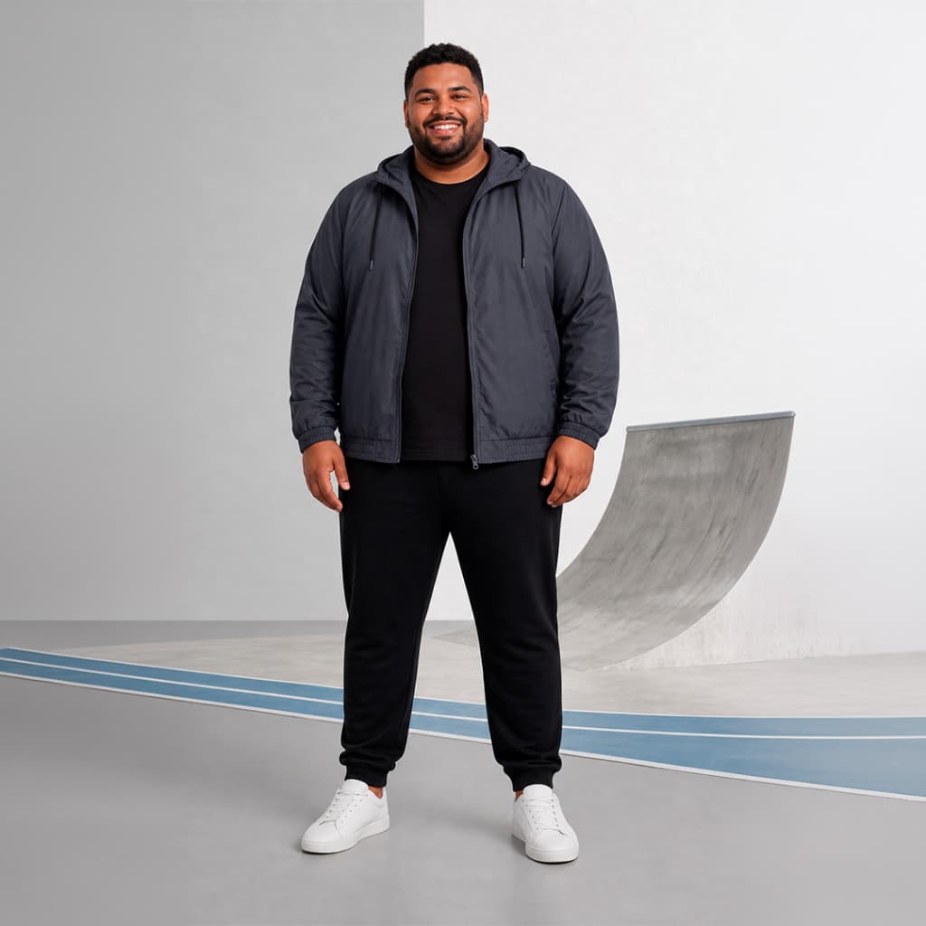 Jaqueta Corta Vento Masculina Repelente a Agua Plus Size Premium Presente