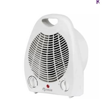 Aquecedor Elétrico Krab KBCVT21   2 em 1   2000W   Frio/Quente   220V   Branco