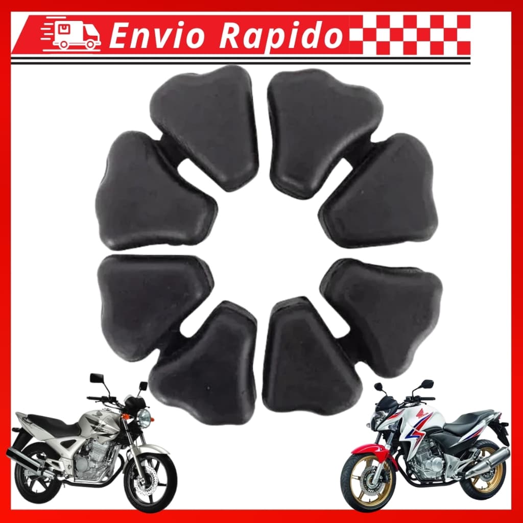 Bucha Coxim Coroa Twiter Cbx 250/ Cb 300r
