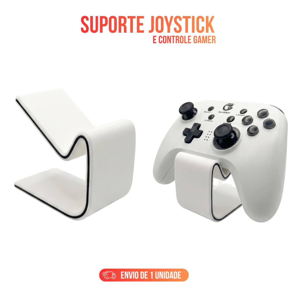 Suporte De Controle Gamer , Joystick Universal Para PS5, Xbox , PC, Setup, Base De Mesa