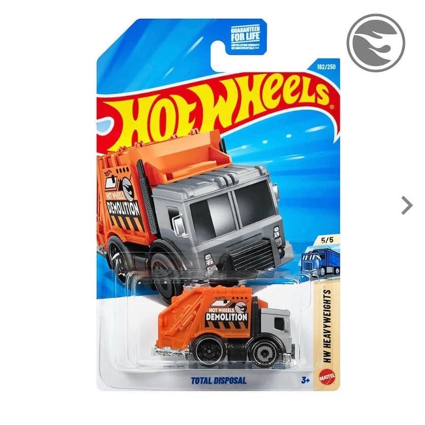 Carrinho Hot Wheels Caminhão Total Disposal T-Hunt 2026 Lote H
