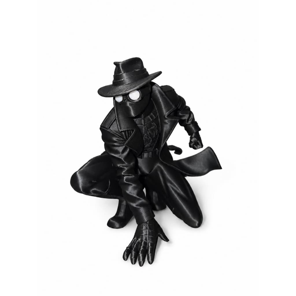 Action Figure Homem-Aranha Noir 10 cm Decoração Geek Colecionável Presente Marvel