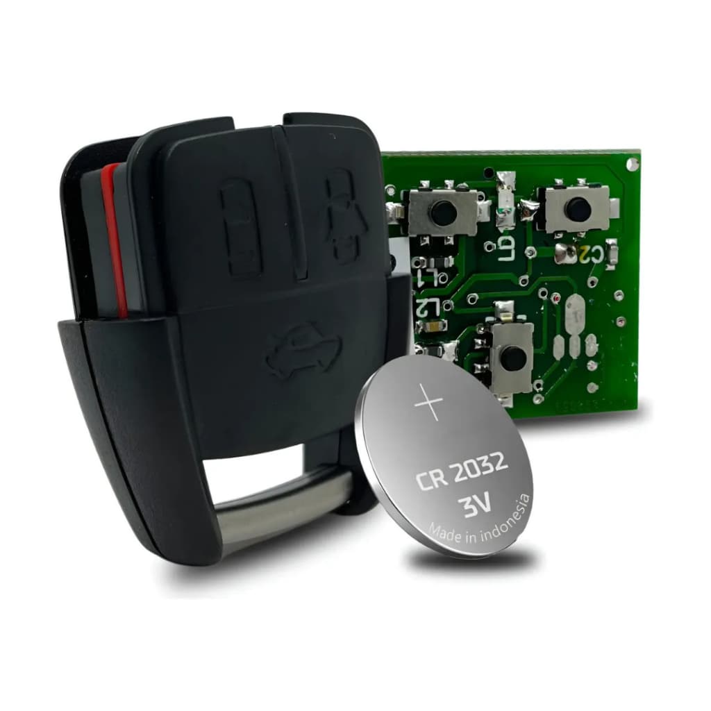 Telecomando Gm Chevrolet Astra, Vectra E Zafira original 3 botões 2002 2003 2004 2005 2006 2007 2008