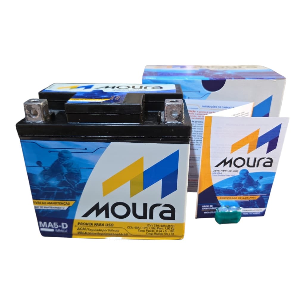 MA5D Moura Moto Bat 5 Amperes Honda ADV 150 2021