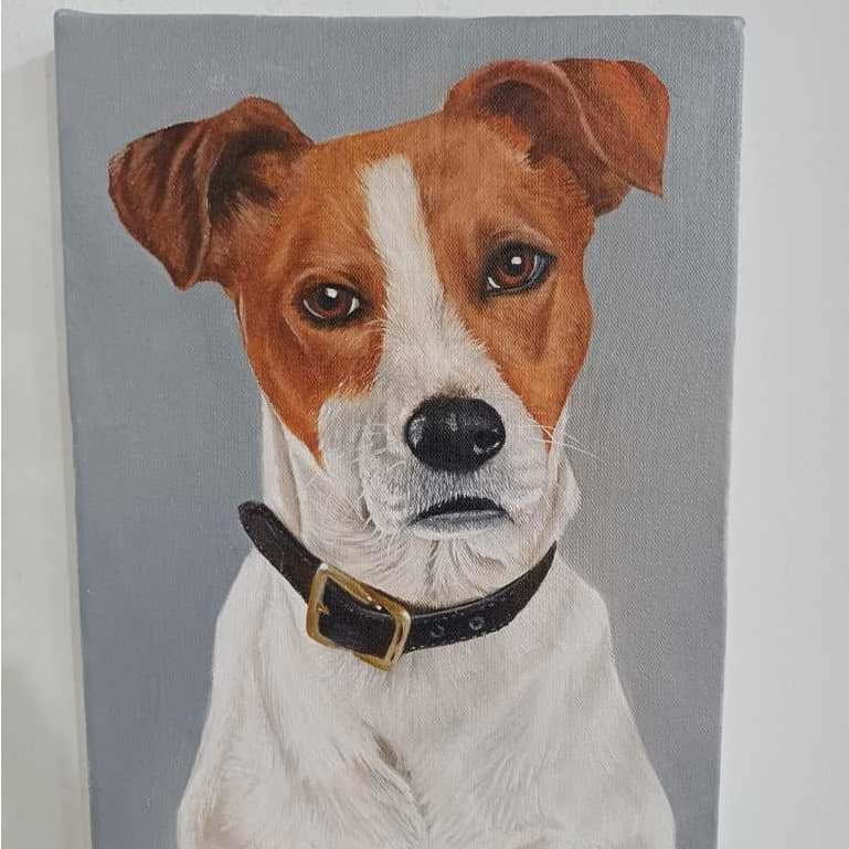 Pintura em Óleo sobre Tela medindo 20x30