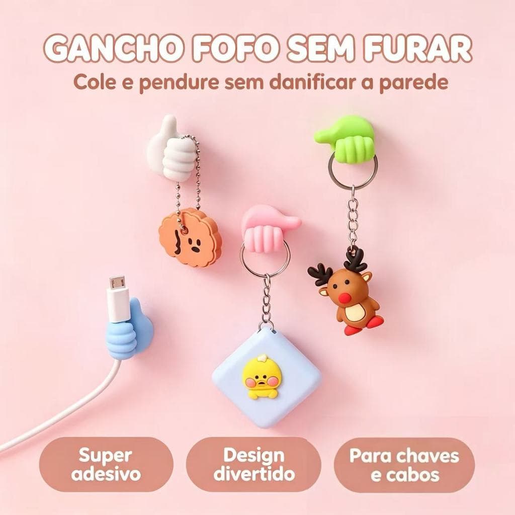 Pacote com 10 unidades! Organize seus objetos de maneira divertida
