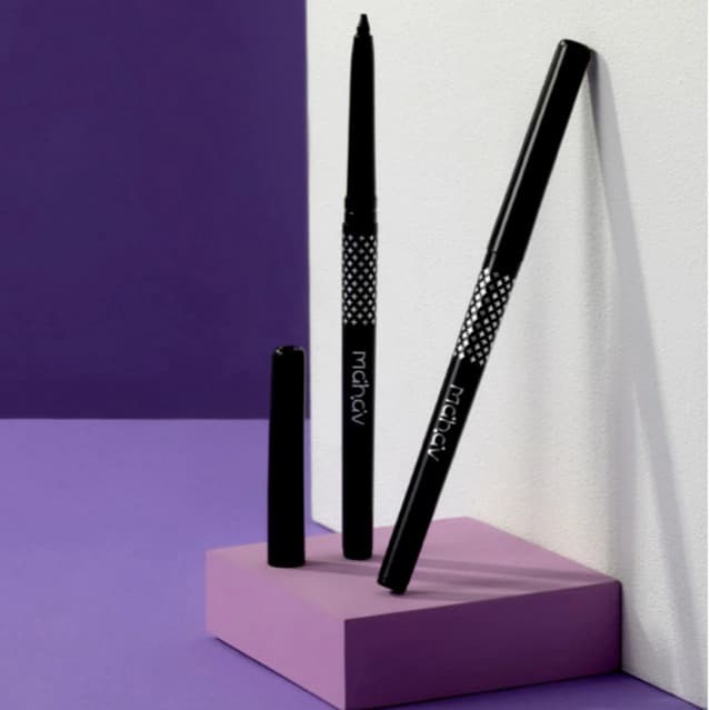 Lapiseira Retrátil para Olhos Mahav Carbon Black À Prova d'Água