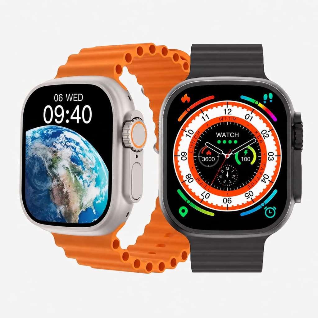 Relógio Smartwatch 49mm 10 Ultra Plus Bluetooth Chamadas Monitor Cardíaco Esportivo Compatível Android/iPhone