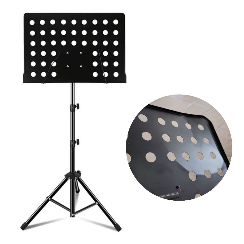 Suporte Partitura Maestro Cavalete Pedestal Estante Ferro Recondicionado