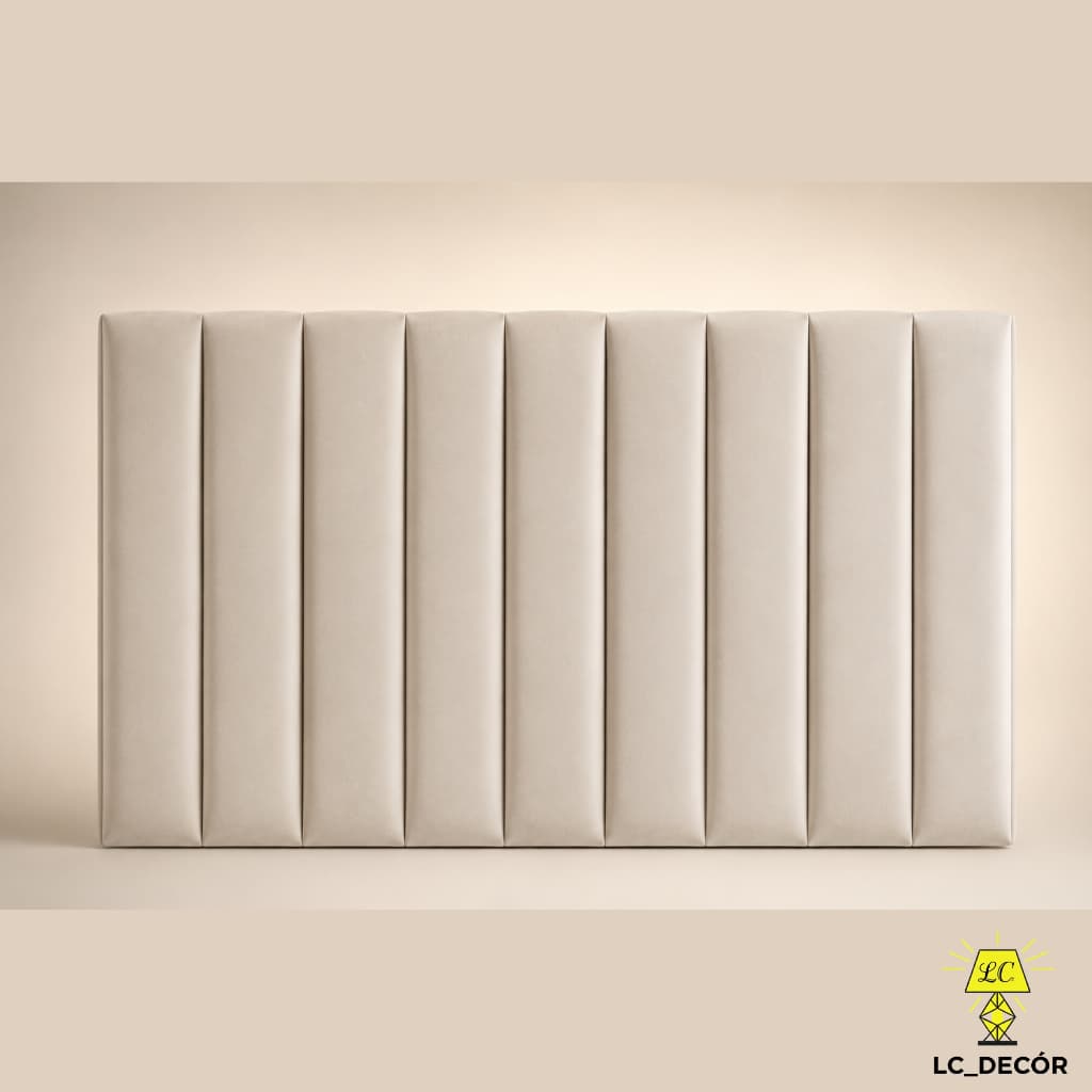 Cabeceira Adesiva Premium 110x20 Painel Estofado Cama Box Casal Solteiro Queen Sem Furos - Envio 24h