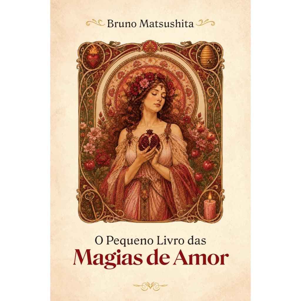 O Pequeno Livro das Magias de Amor, de Bruno Matsushita (Editora Grimoire)