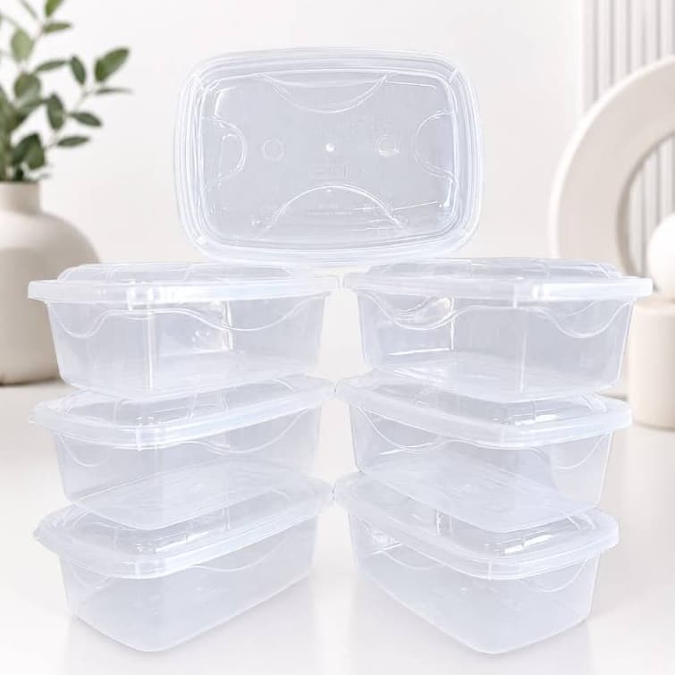 pote 700ML free BPA com 7pçs