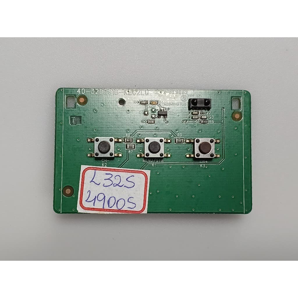 Placa Botão Power funções + sensor Tv Toshiba L32s4900s