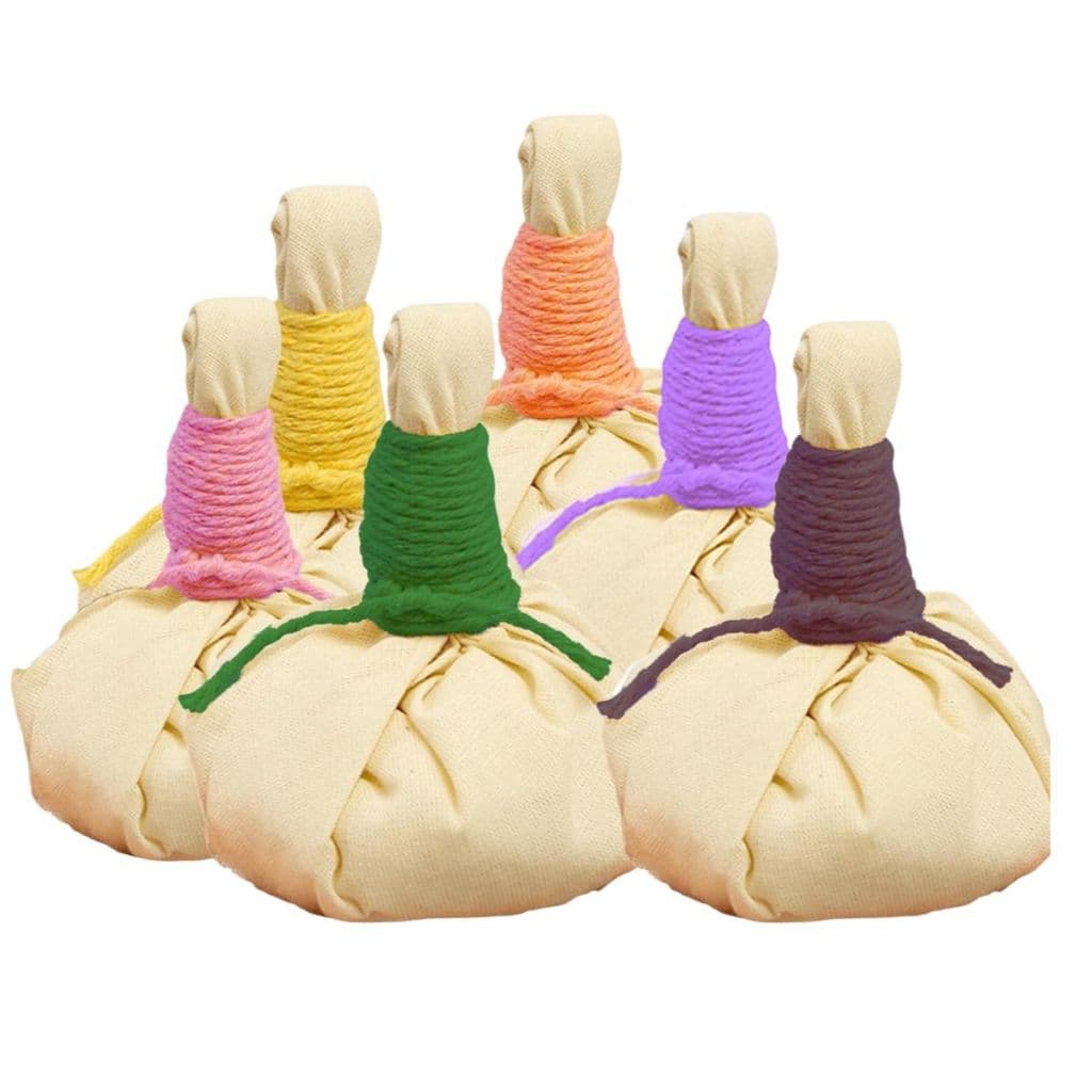 Kit de Pindas Chinesas para Massagem Corporal 6 unidades Novabelleza