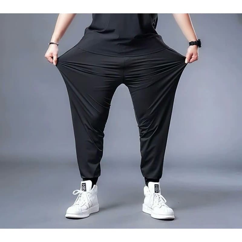 Calça Jogger Unissex Fitness Premium Tactel Leve Slim Fit com Cintura Ajustavel e Bolsos com Ziper para Academia