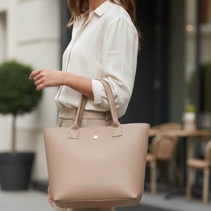 Bolsa Feminina Grande Saco Ombro Elegante Moderna Pronta Entrega