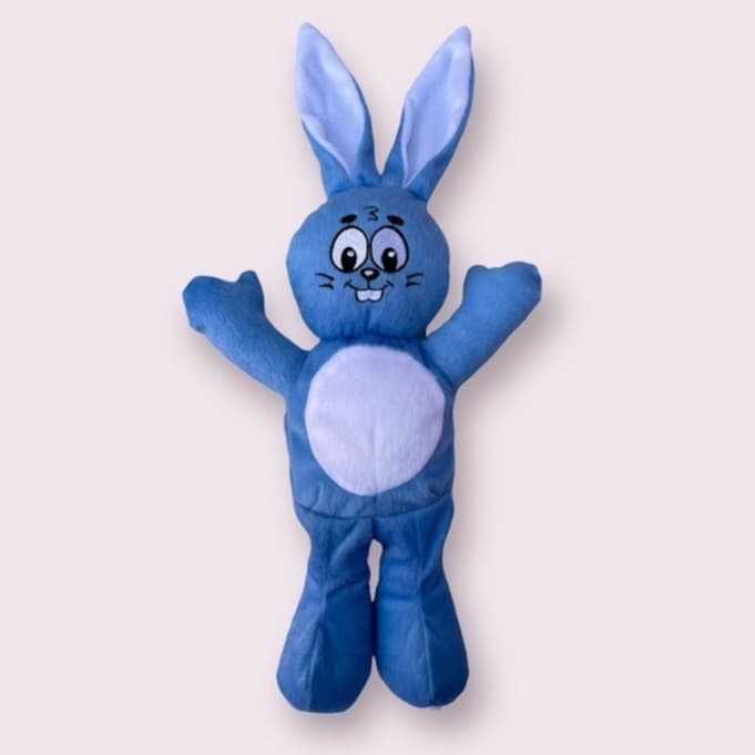 Urso de Pelúcia 37cm Decoração Quarto Brinquedo Infantil Coelho Azul Turma da Mônica Feminino e Masculino