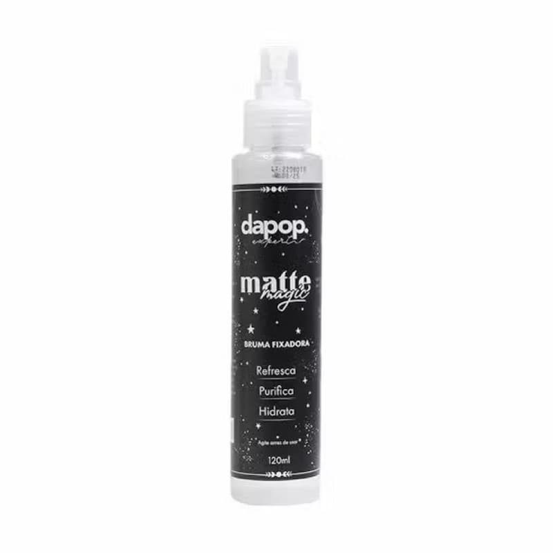 Bruma Fixadora Dapop 120ml | Fixa a Maquiagem, Hidrata e Prolonga a Durabilidade da Make