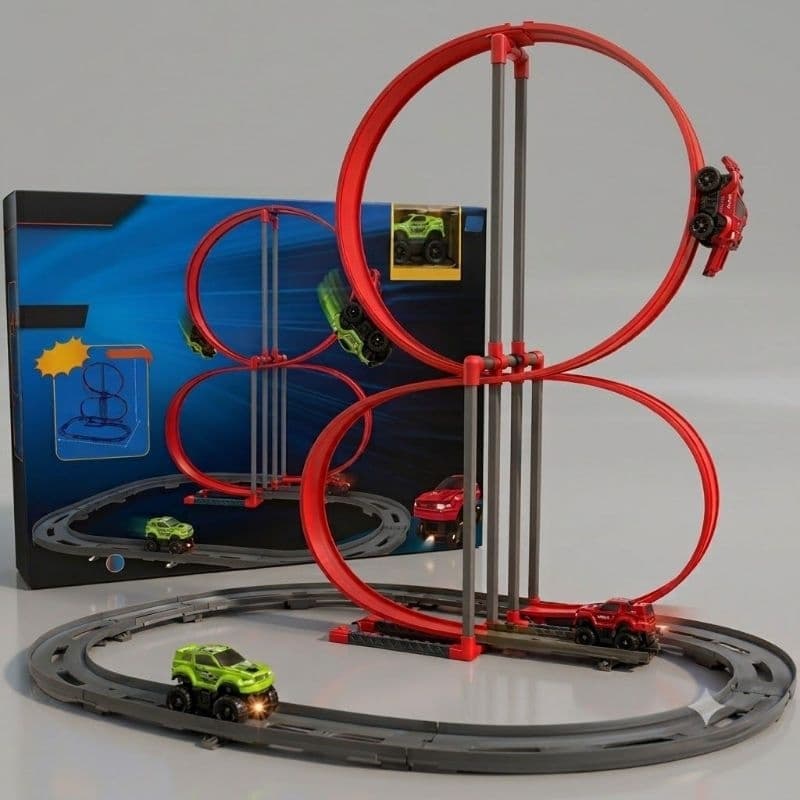 Autorama Elétrico Pista Corrida Magnética Carrinho Brinquedo Infantil