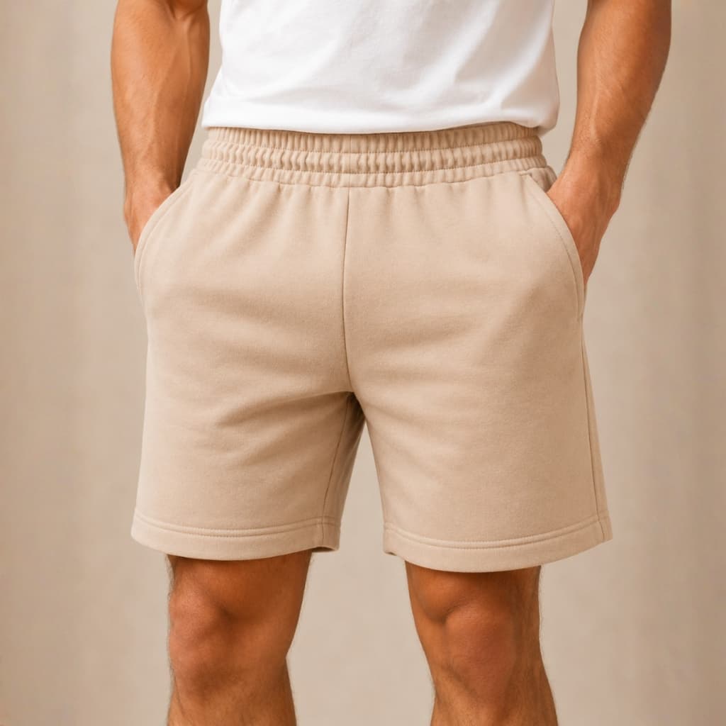 Bermuda De Moletom Short Unissex Esporte Casual