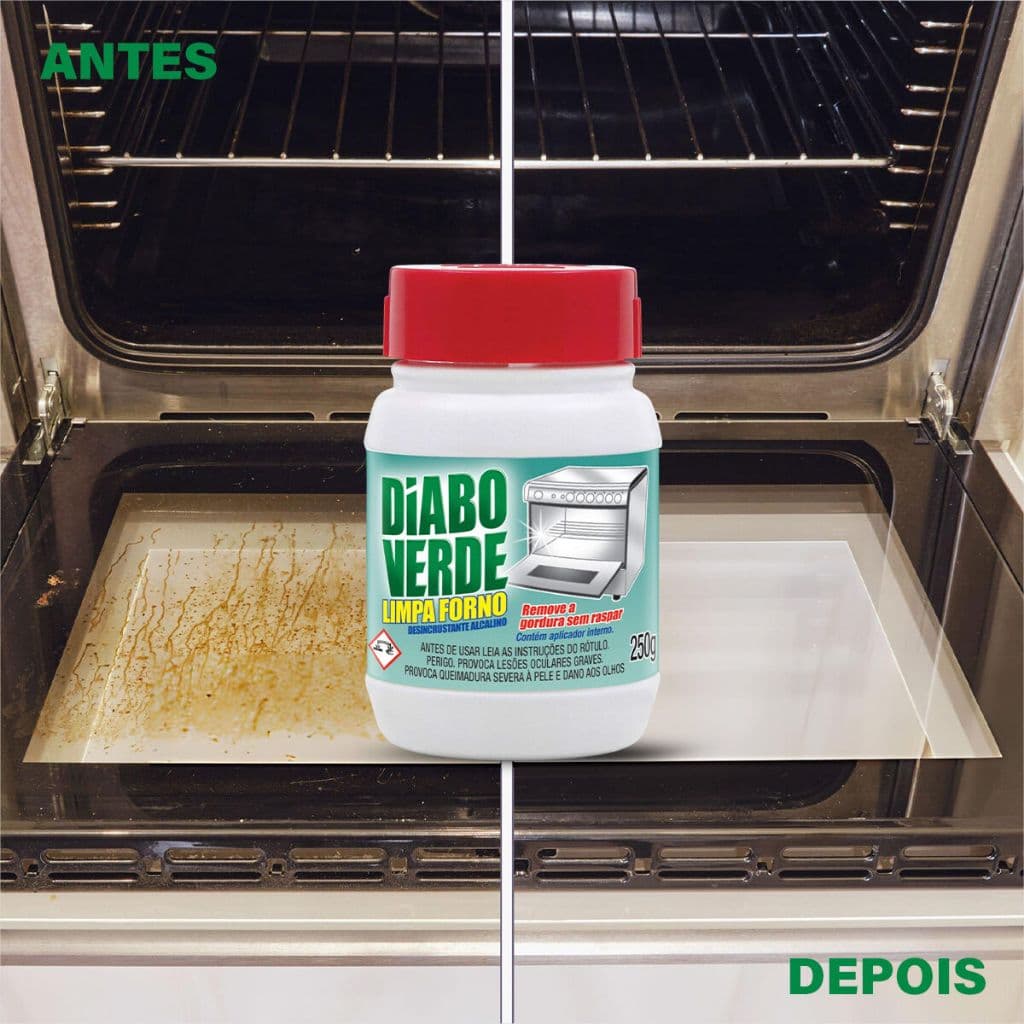 Desengordurante Limpa Forno 250g Limpa Gorduras Fogões Com Aplicador Limpa Fácil Derrete Gordura