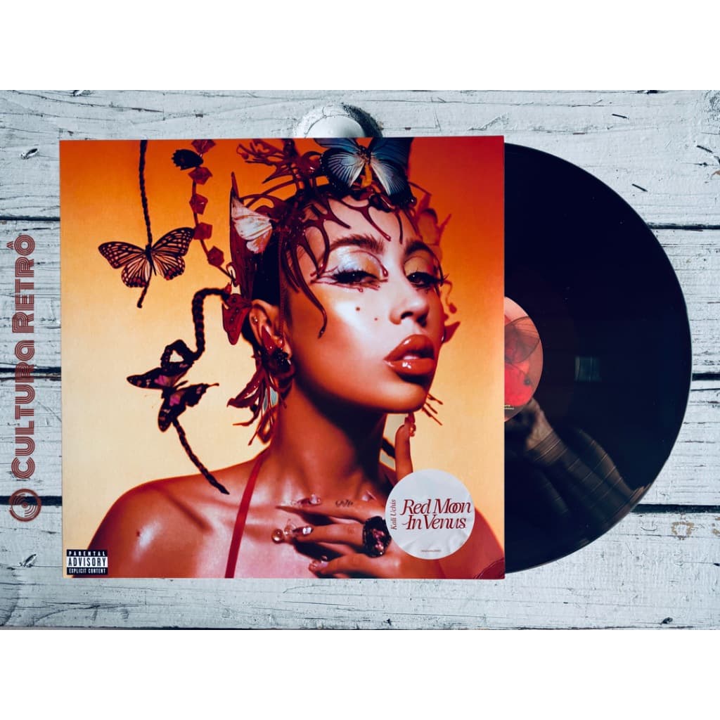 LP VINIL RED MOON IN VENUS KALI UCHIS 2023 ( LACRADO/ PRETA)