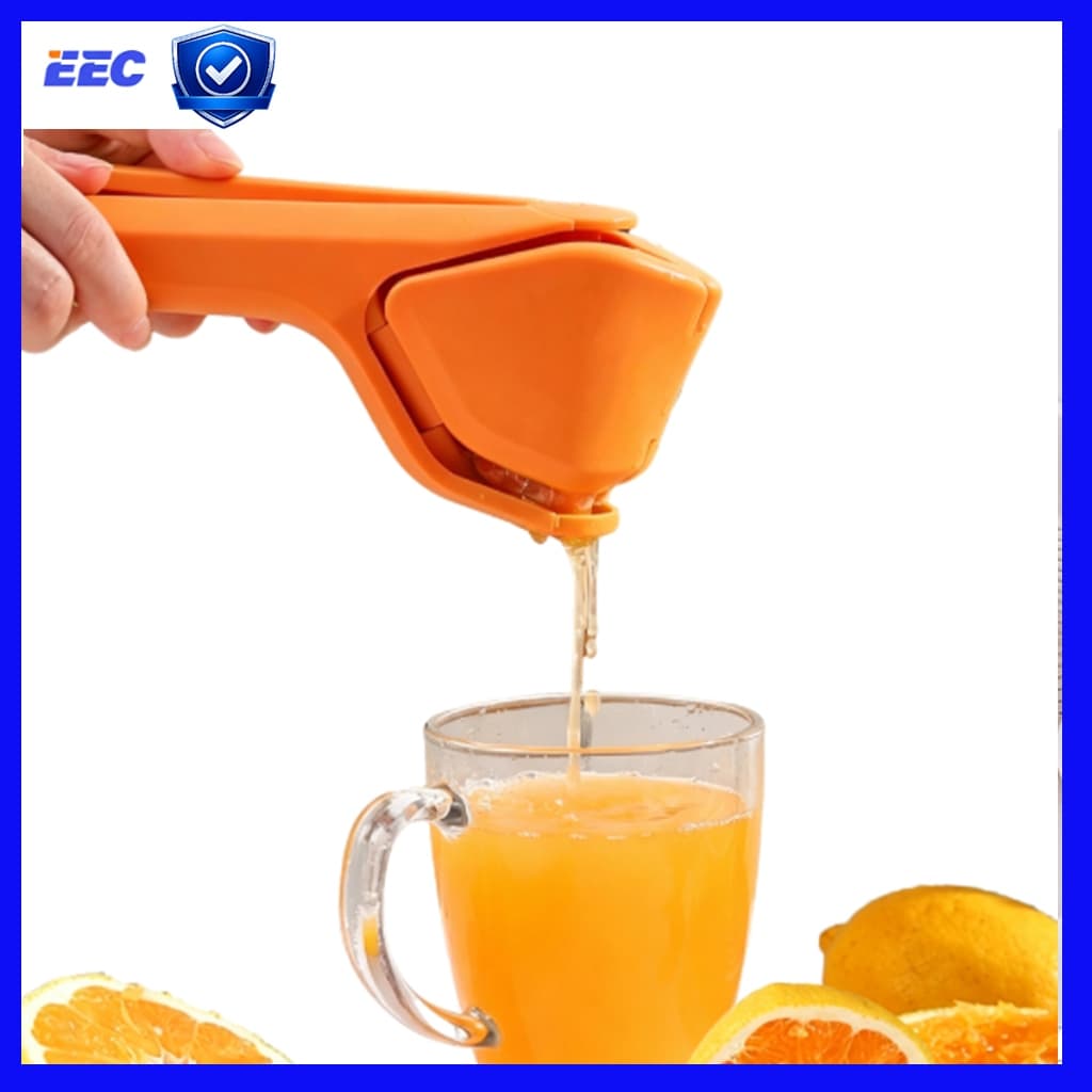 Espremedor Manual de Frutas Plástico Espremedor de Laranja Limão Suco Natural Utensílio Prático para Cozinha Doméstica