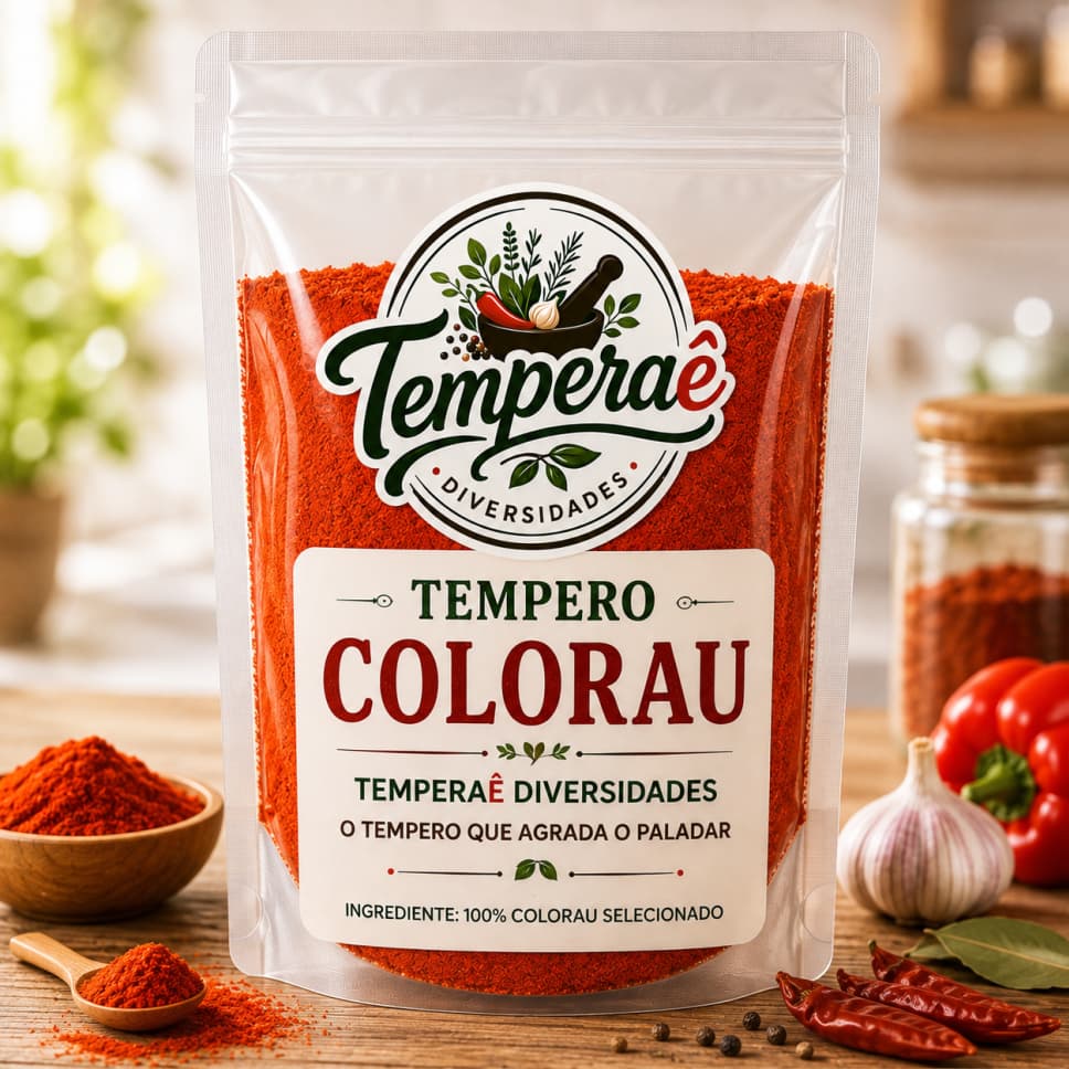 Colorau Tempero Para Cozinha Especiarias Para Comida Sem Conservantes