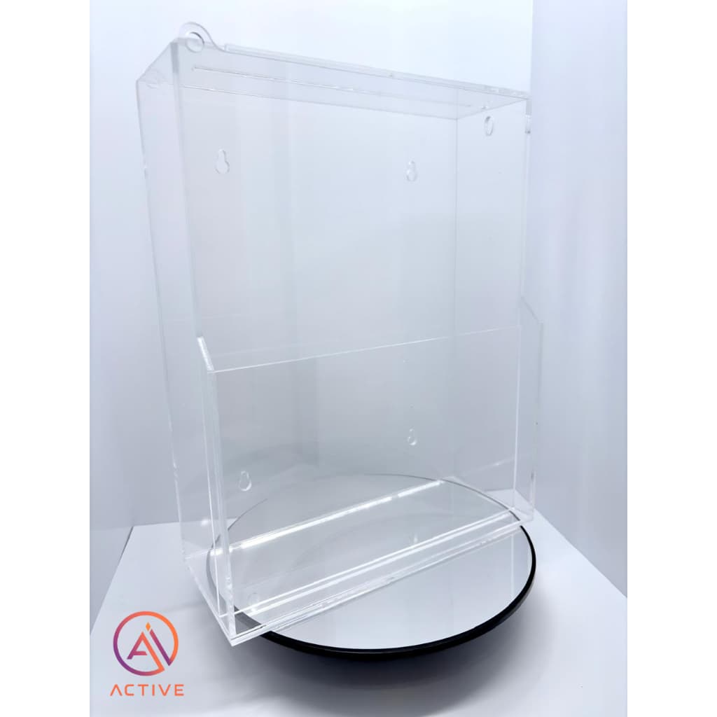 Caixa De Sugestão A4 Acrílico Cristal - Envio Imediato!!!