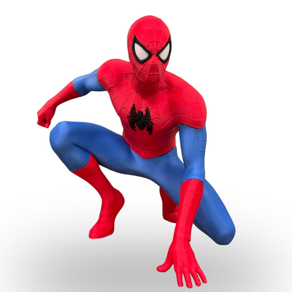 Boneco Herói Aranha Decorativo Impresso em 3D Colecionável Presente Geek
