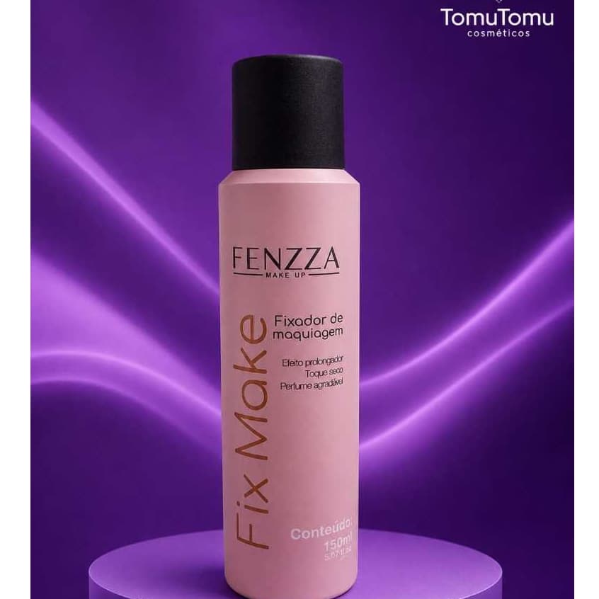 Fixador de Maquiagem Fenzza Spray 150ml Longa Duração Efeito Prolongado