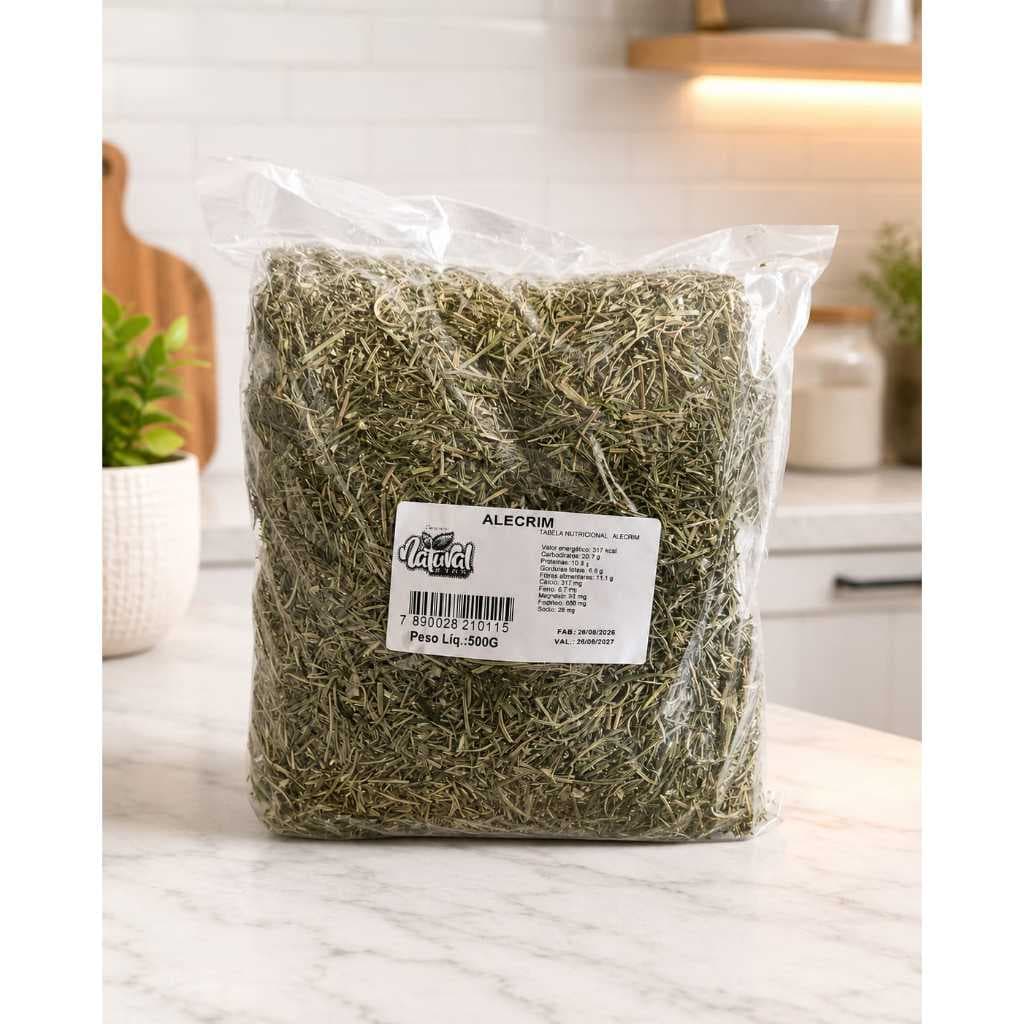 Alecrim seco natural 500g ideal para chá ou para culinaria