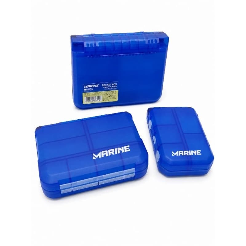 Estojo Marine Sports Pocket Box Organizador para Pesca Iscas Anzóis e Acessórios Vários Modelos