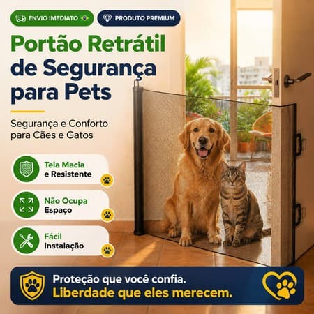 Pet Gate with Retractable Protective Screen 150*78CM for Dogs, Cats, Babies, Adjustable Mesh, No Holes, Adjustable Fence