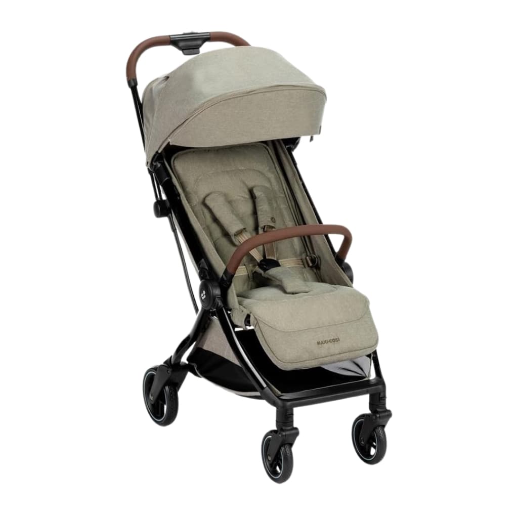 Carrinho de Bebê Passeio Leve Compacto Acabamento Premium Eva³ Maxi-Cosi Luxe Twillic Truffle