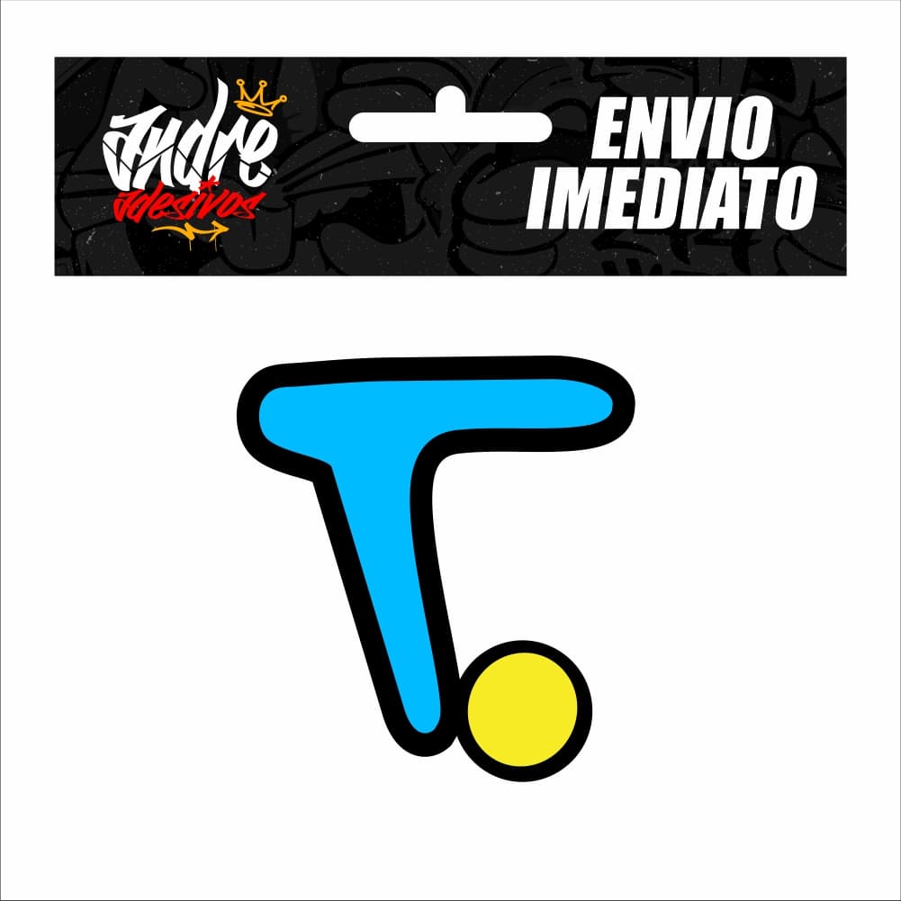 Adesivo T. Original - tzin, adesivo do T